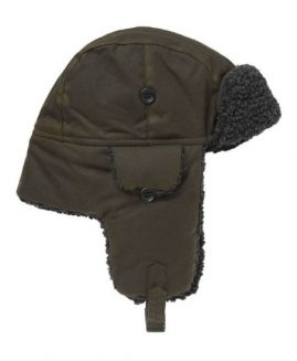Barbour Fleece Lined Hunter Trapper Hat
