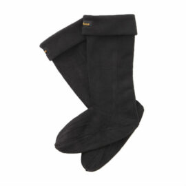 Barbour Fleece Wellington Sock Footwear Accessories Blac UFA0006BK11