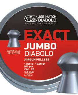 JSB EXACT JUMBO DIABOLO .22 Pellets - Pack of 500