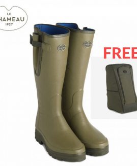 Le Chameau Vierzonord Neoprene Wellington Boots - FREE BOOT BAG
