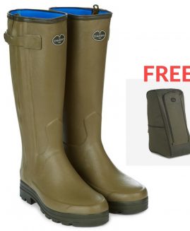 Le Chameau Chasseur Neoprene Wellington Boots - FREE BOOT BAG