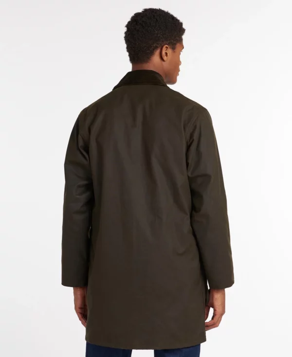 barbour northumbria waxed jacket