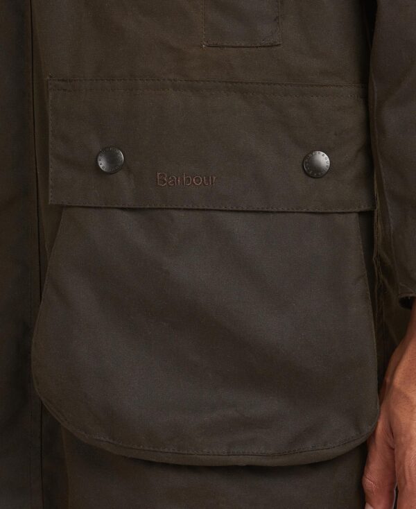 barbour northumbria waxed jacket