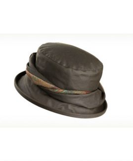 Olney Emma Wax Hat with Twist Detail