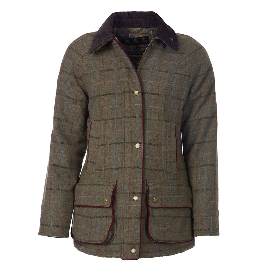Barbour Carter Wool Tweed Ladies Jacket | Countryway Gunshop