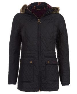 Barbour Tors Hooded Quilted Jacket