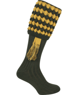 Jack Pyke Pebble Shooting Socks & Garters - Green