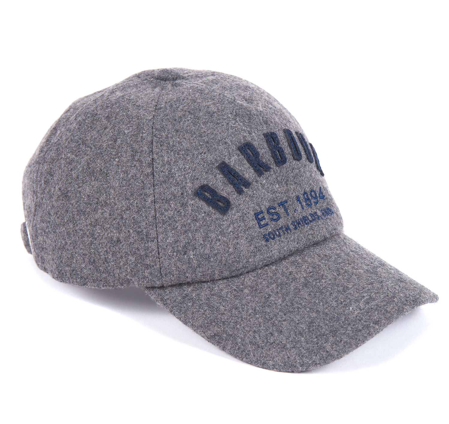 Barbour logo wool baseball cap