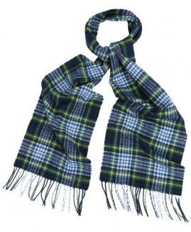 Barbour Icons Tartan Scarf Bright Blue