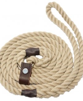 Bisley Natural Rope Dog Slip Lead