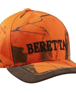 Beretta Orange Camo Baseball Cap