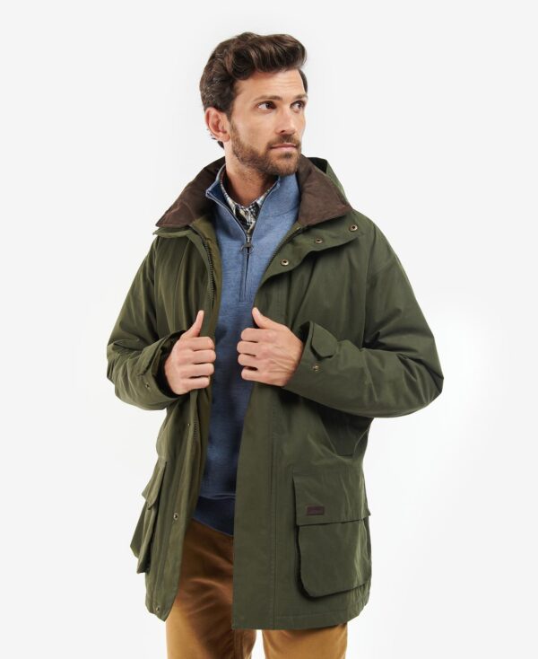 Barbour Men's Beaconsfield Olive Casual Jacket - Barbour