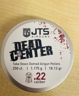 JTS Dead Center .22 Domed Air Rifle Pellets 18.13gr