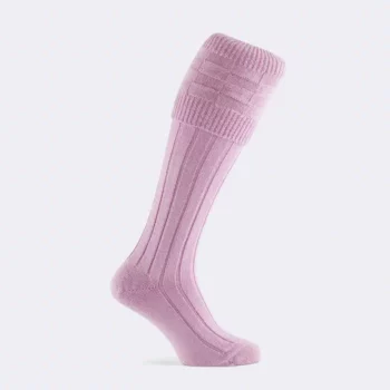 pennine portland shooting sock | pink