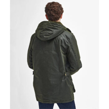 barbour bleaberry mens wax jacket fern