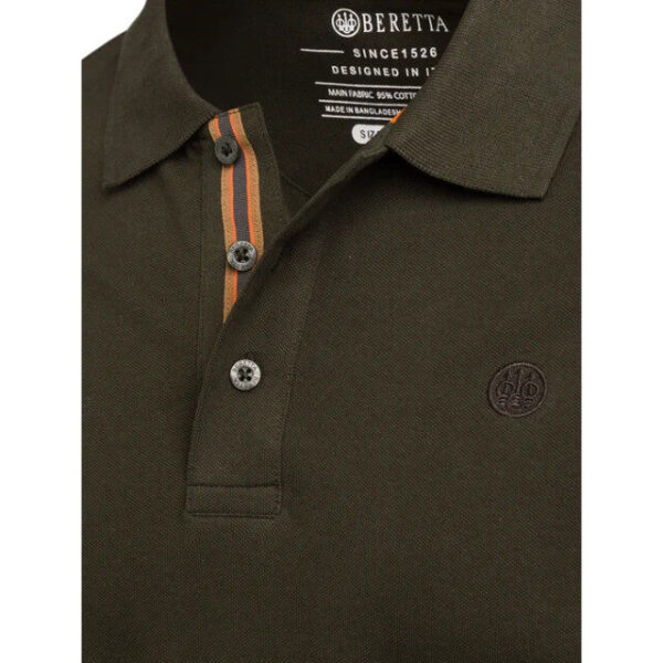 beretta corporate evo polo green moss