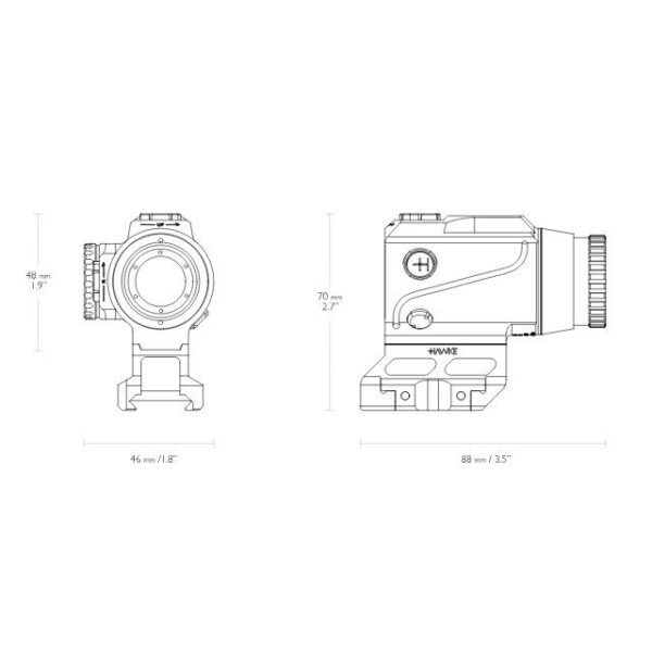 hawke prism sight 1x15