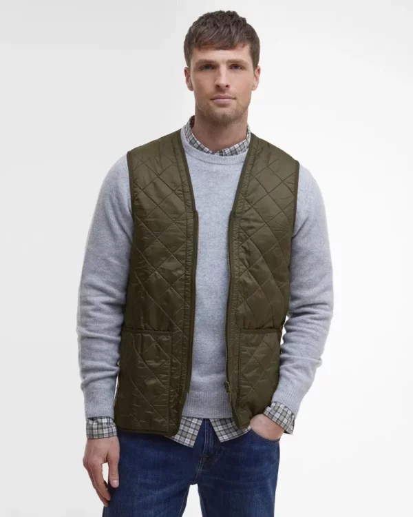 barbour polarquilt zip in liner