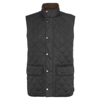 barbour lowerdale gilet black