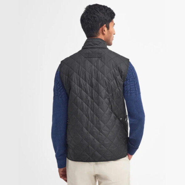 barbour lowerdale gilet black