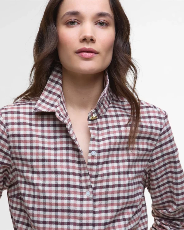 barbour belford check shirt