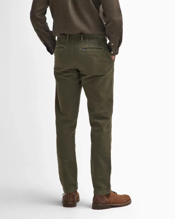 barbour moleskin tailored trousers