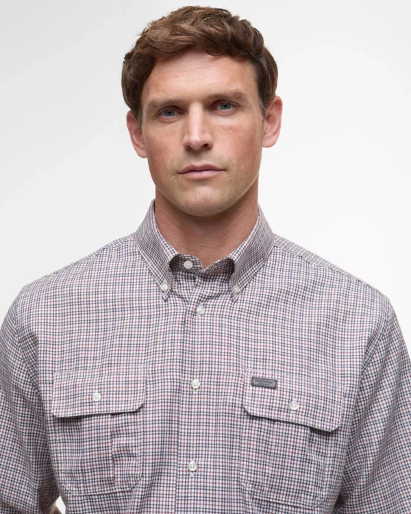 barbour fenn regular gingham shirt