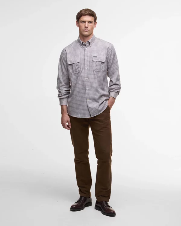 barbour fenn regular gingham shirt