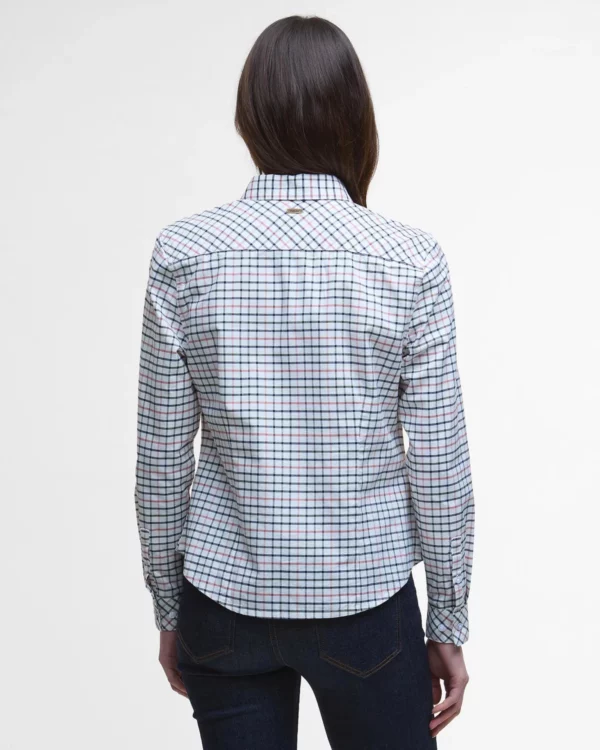 barbour woodside tailored long sleeved shirt