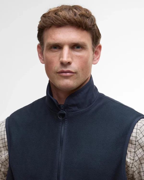 barbour lowich gilet navy