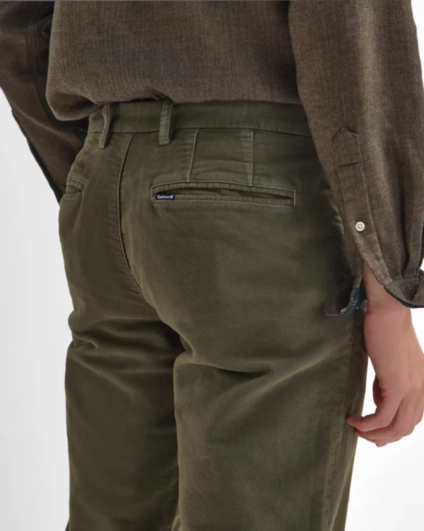 barbour moleskin tailored trousers