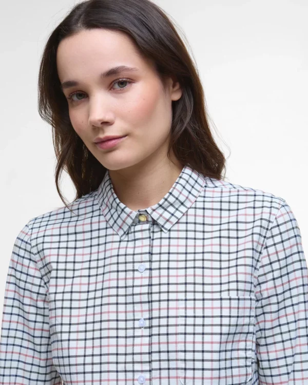 barbour woodside tailored long sleeved shirt