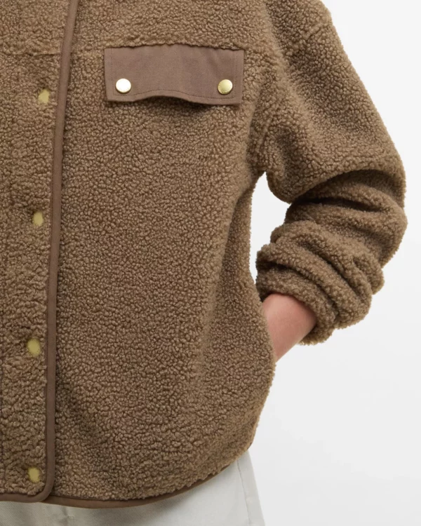 barbour mabel fleece olive (copy)