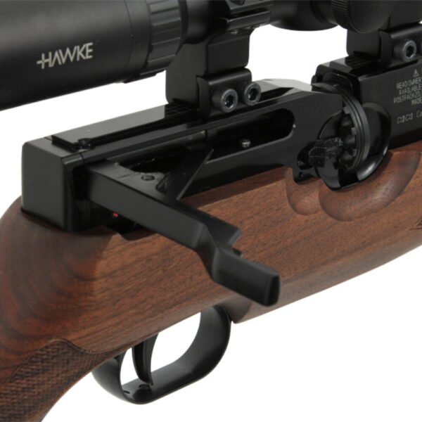 weihrauch hw100s or ks air rifle & silencer
