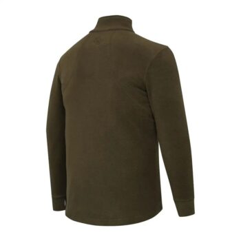 beretta hp logo half zip green
