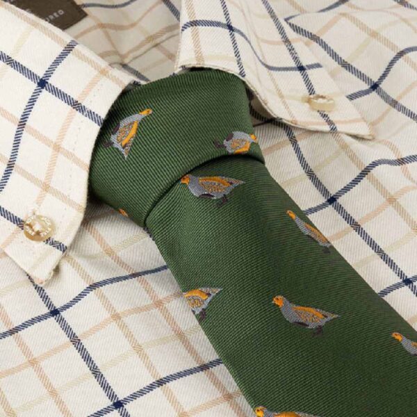 jack pyke partridge tie green