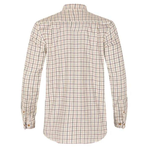seeland oxford shooting shirt classic blue merlot check