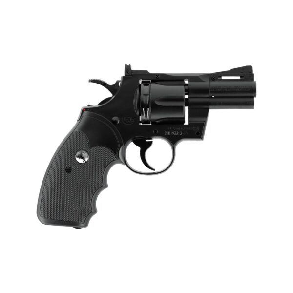 colt python 2.5 inch co₂ bb revolver – 4.5mm | 10 shot | double action | licensed replica