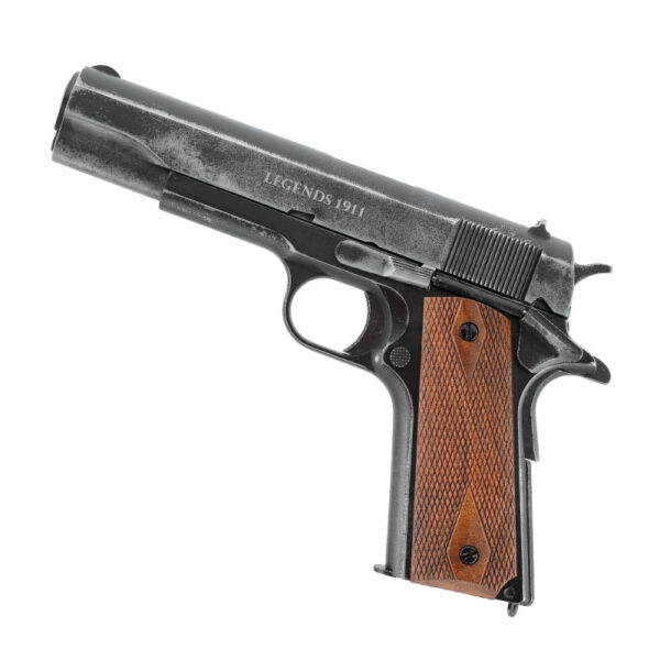 umarex legends 1911 vintage co₂ bb pistol – full metal blowback | 4.5mm | walnut grips