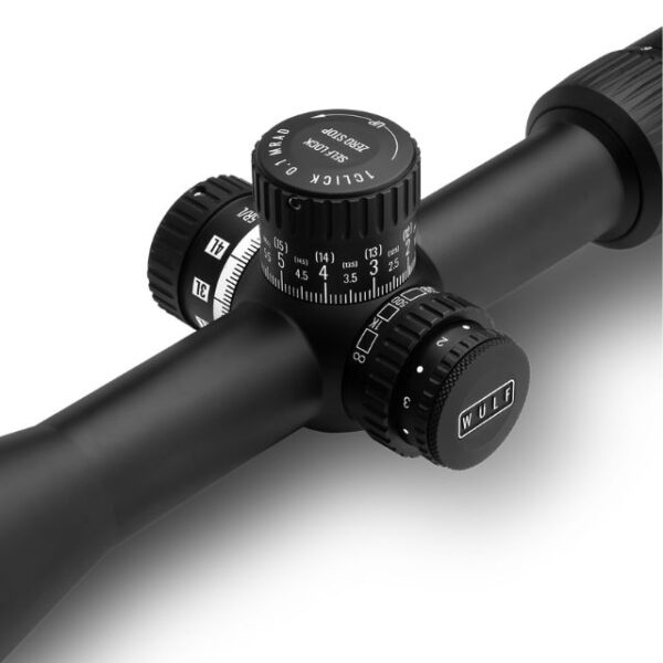 wulf defender 30 5 25x50 ed sfp ir rifle scope – w mil4 illuminated | 0.1 mrad | 30mm tube