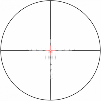 wulf hurricane compact 3 10x40 sfp ir rifle scope – w mil1 hft pro reticle | 0.1 mrad | 30mm tube