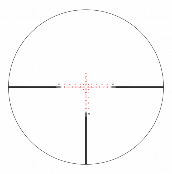wulf hurricane compact 4 14x44 sfp ir rifle scope – w mil1 illuminated | 0.1 mrad | 30mm tube