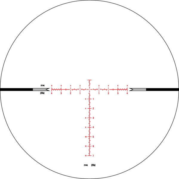 wulf defender 30 5 25x50 ed sfp ir rifle scope – w mil4 illuminated | 0.1 mrad | 30mm tube